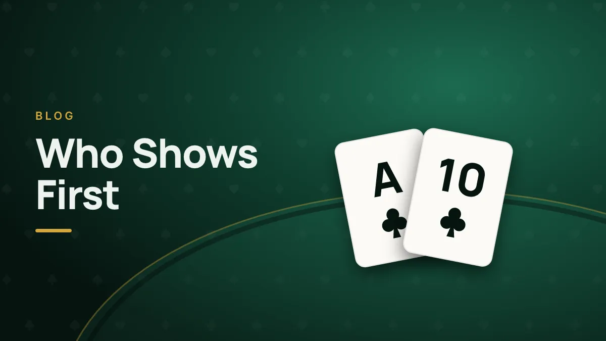 Who Shows First at Showdown in Poker? — cover art