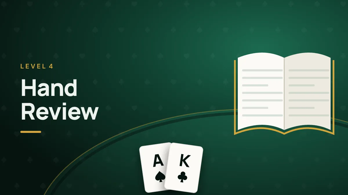 Hand Review: Ace-King in a 3-Bet Pot on a Low Board — cover art