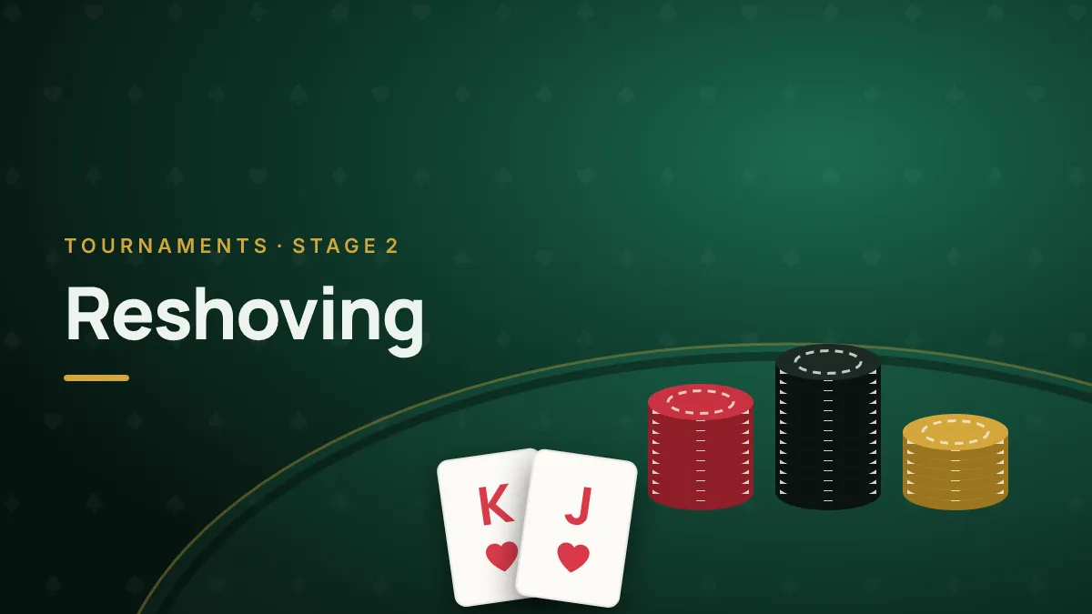 Reshoving: 3-Bet All-In Ranges in Tournaments — cover art