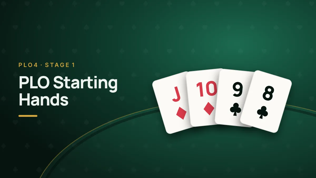 PLO Starting Hands: Suited, Connected and Double-Suited — cover art