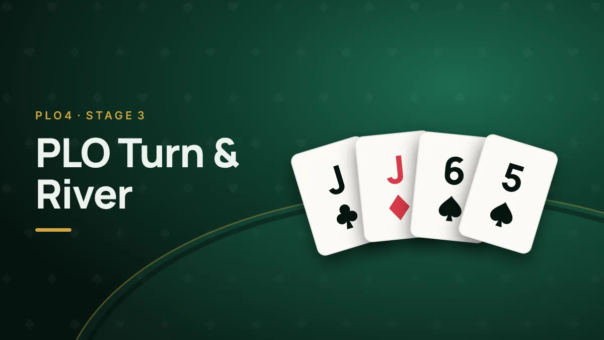 PLO Turn and River Play — cover art