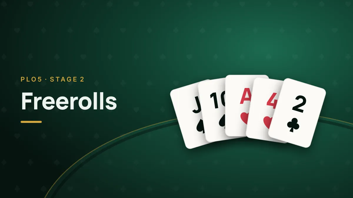 PLO5 Draws: Wraps, Redraws and Freerolls — cover art