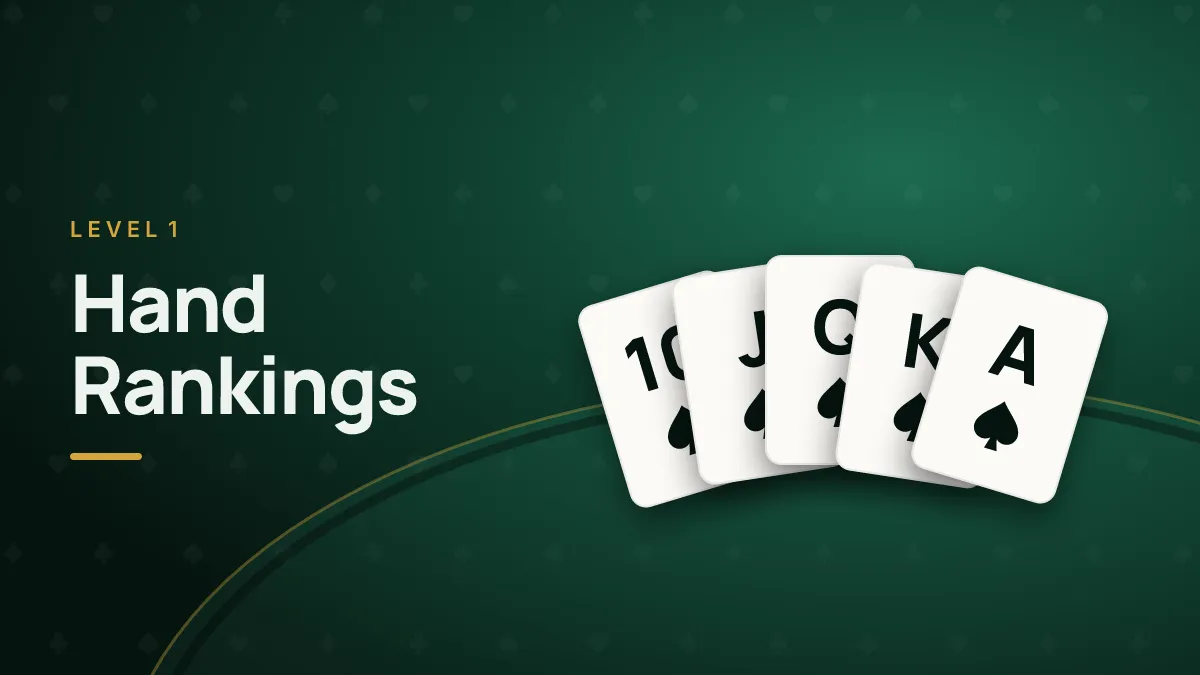 Poker Hand Rankings: From High Card to Royal Flush — cover art